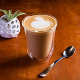 Double-Wall Insulated Latte Glasses (2)