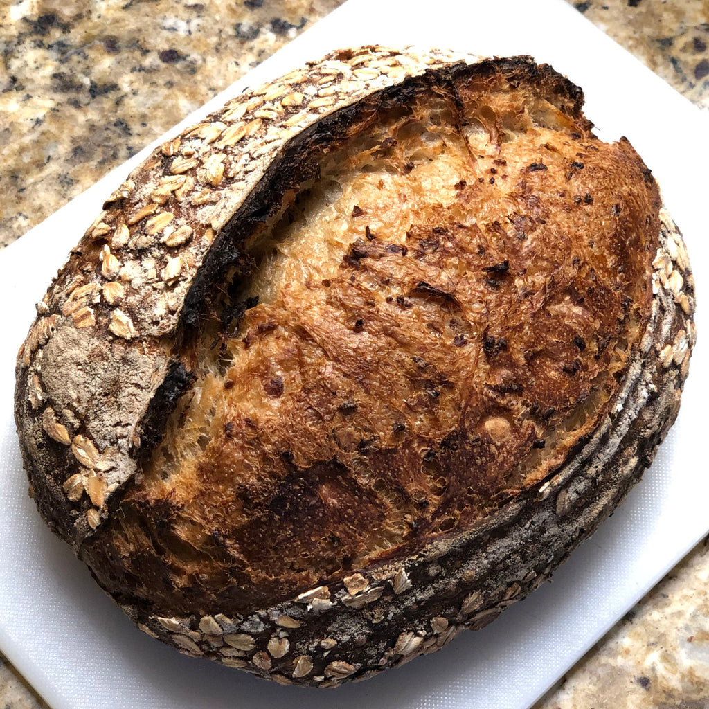 Pain Sourdough Steel-Cut Oat Porridge