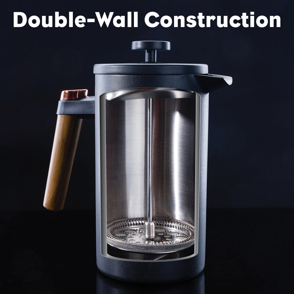 French Press double-wall construction