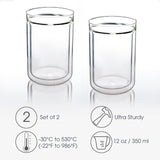 Double-Wall Glass Tumblers (2)